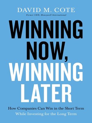cover image of Winning Now, Winning Later